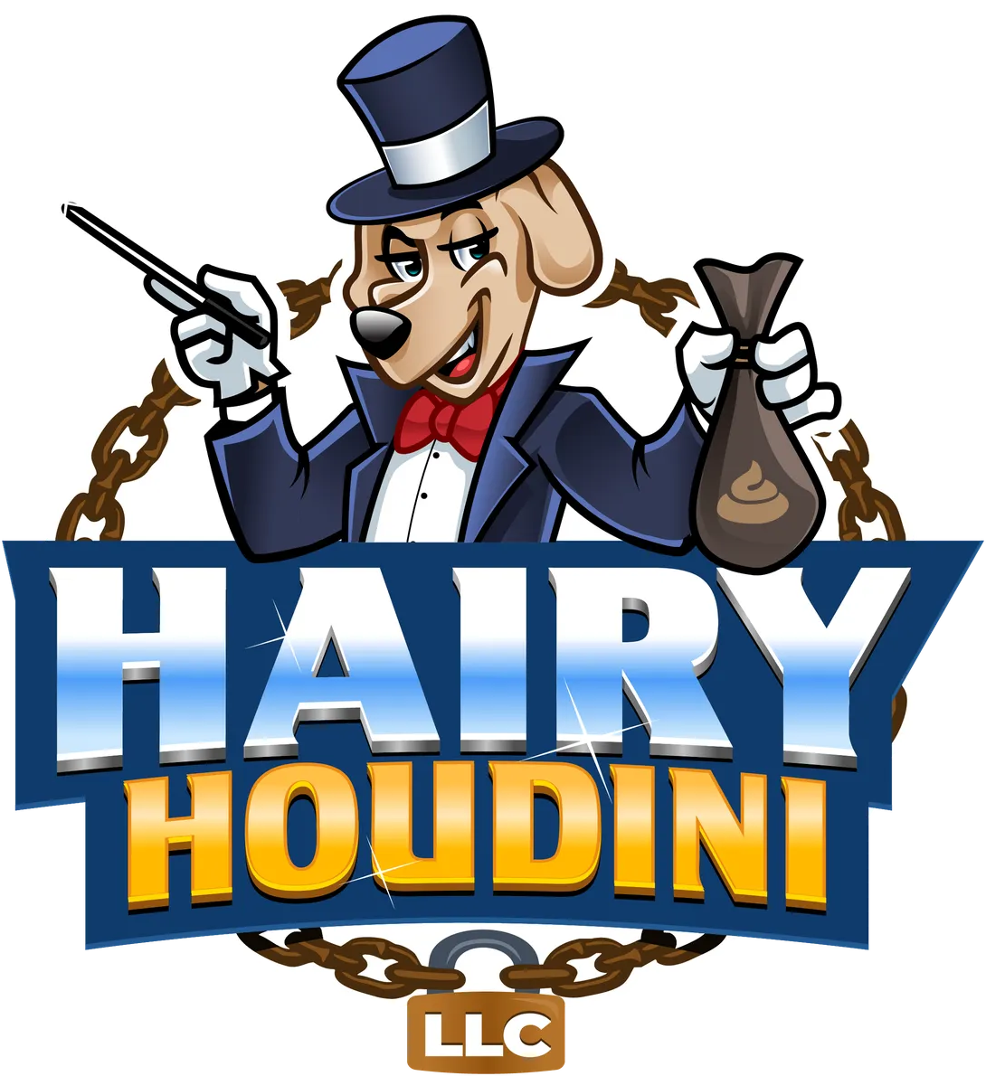Hairy Houdini Pooper Scooper In Redmond To Carnation WA logo